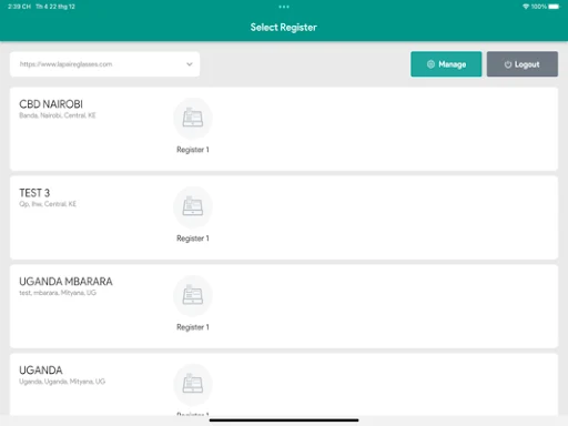 ConnectPOS screenshot
