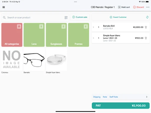 ConnectPOS screenshot