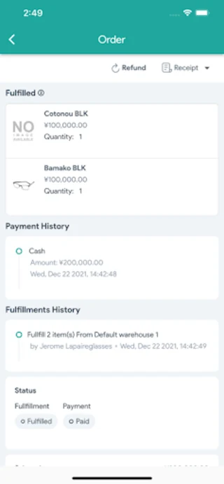 ConnectPOS screenshot