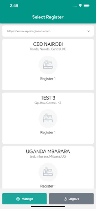 ConnectPOS screenshot