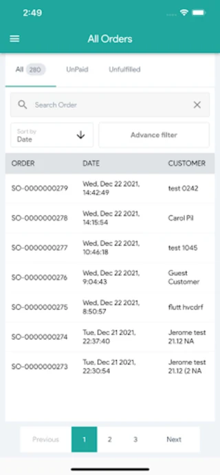 ConnectPOS screenshot