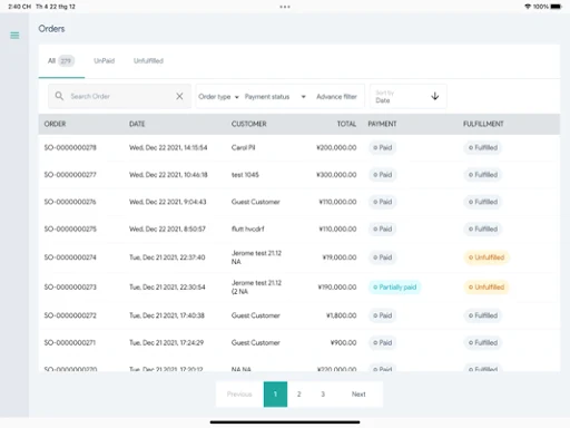 ConnectPOS screenshot