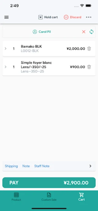 ConnectPOS screenshot